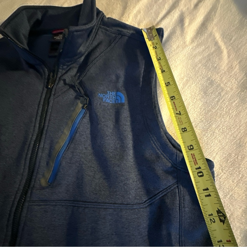 The North Face Men's Blue Fleece Vest Mens Sz medium - Picture 8 of 10